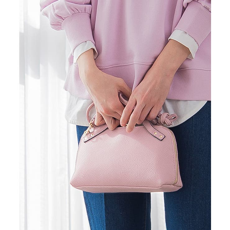 pellicule ノベルティ2wayバッグ【ピンク】 Pellicule ぺリキュール ノベルティ 2way ショルダーバッグ