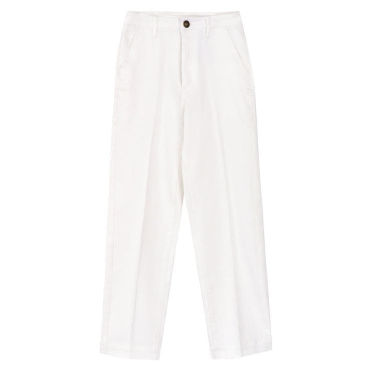 ホワイト | センタープレスデニム デニム ジーンズ | Pierrot