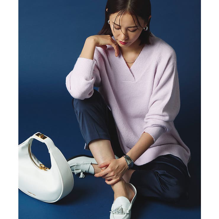 [RASW]モヘア混Vネックニット ニット セーター | Pierrot | 詳細画像21 