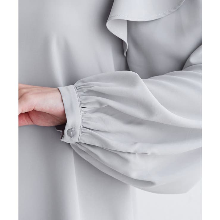 フレアショルダーブラウス ブラウス フレア | Pierrot | 詳細画像7 