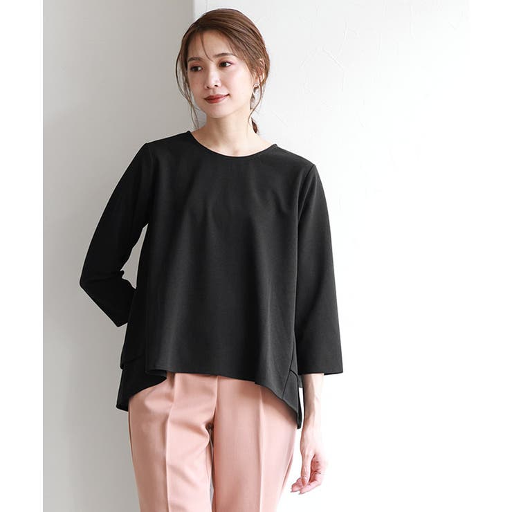PAMEO POSE ブラック Tブラウス TOPS – PAMEO POSE | 公式オンラインストア