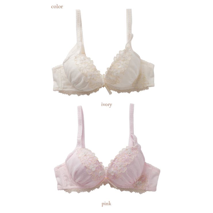 パールフラワーチュールレースブラ ブラ 下着 品番 Pppu Pink Pink Pink ピンクピンクピンク のレディースファッション通販 Shoplist ショップリスト