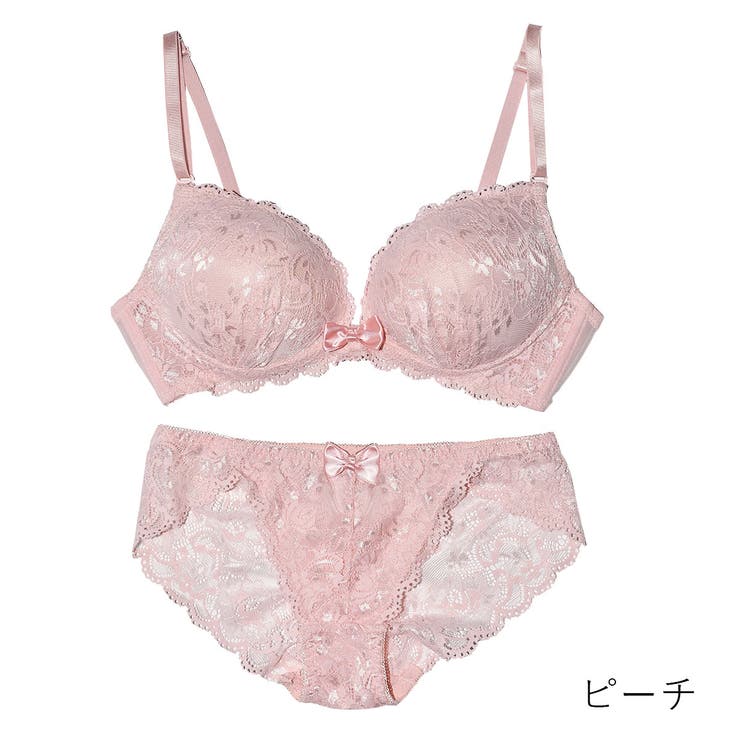 ホット セールの通販 総レースノンワイヤーブラ＆ショーツセット セクシー rz 下着・アンダーウェア