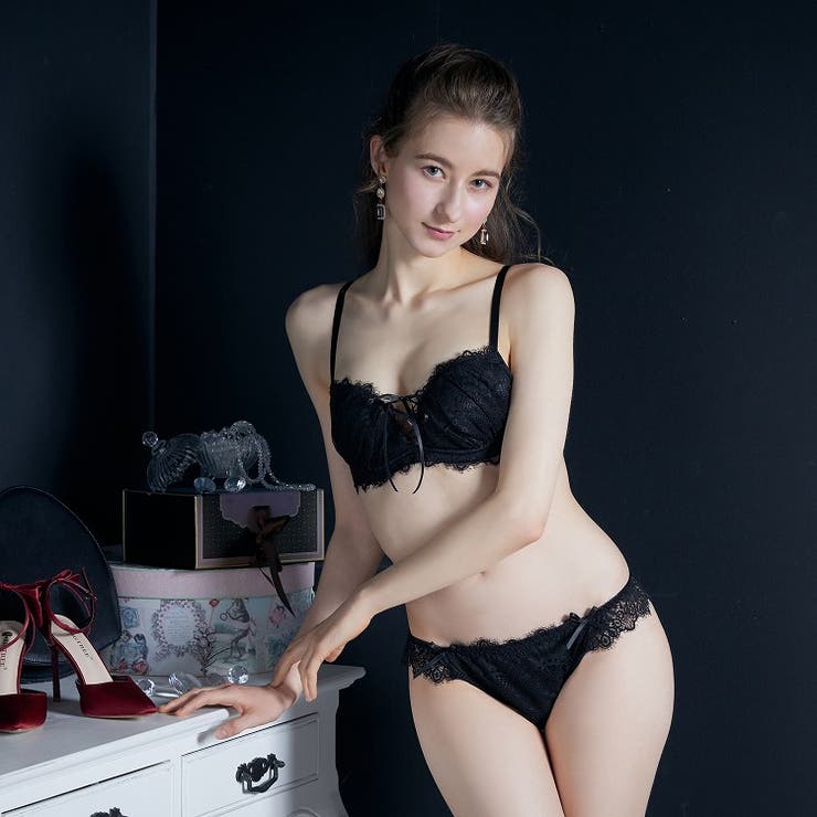 ブラック | Granatus グラナティス メリフルアスブラ＆ショーツセット | PINK PINK PINK