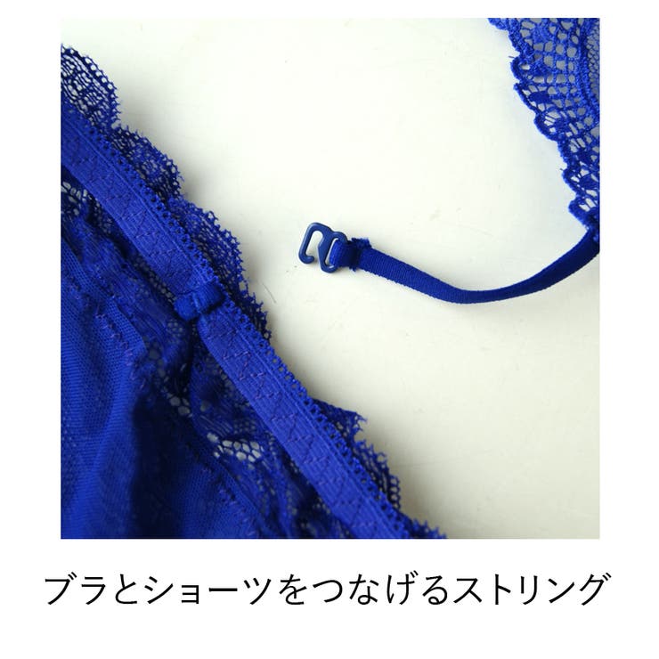 2ピースストリングブラ＆ショーツセットセクシーランジェリー下着 下着セット刺繡 | PINK PINK PINK | 詳細画像8 