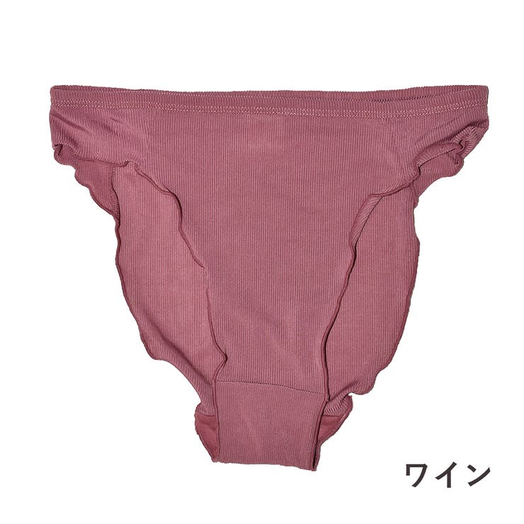 選べる2枚セットリブ 足口開放 ふんどしショーツ | PINK PINK PINK | 詳細画像10 