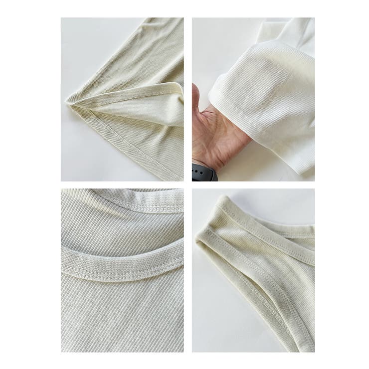 テレコリブタンクトップ レディース ノースリーブ | PINK PINK PINK | 詳細画像11 