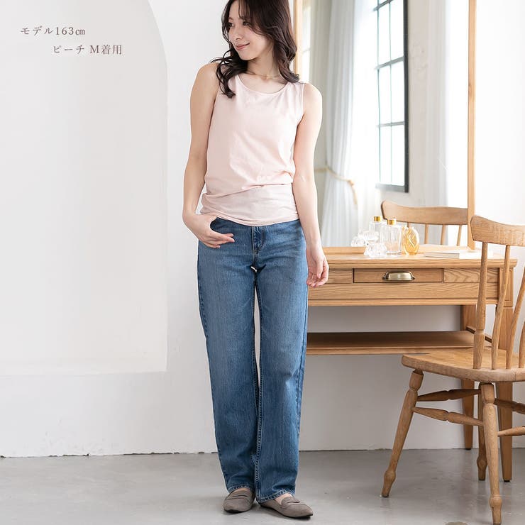 3枚セット コットン100％コーマ糸のシンプル定番タンクトップ M | PINK PINK PINK | 詳細画像13 