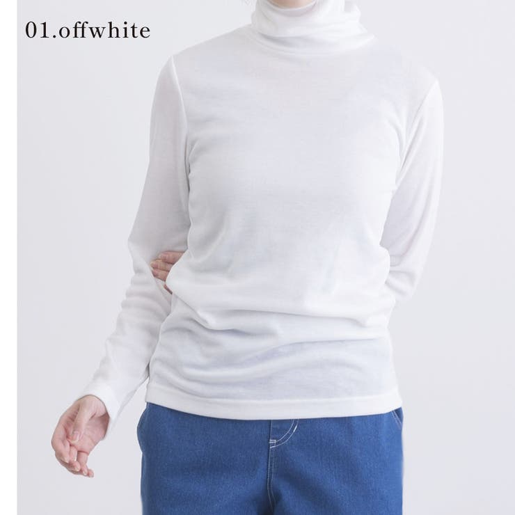 カットソー 長袖 タートルネック | PINK PINK PINK | 詳細画像12 