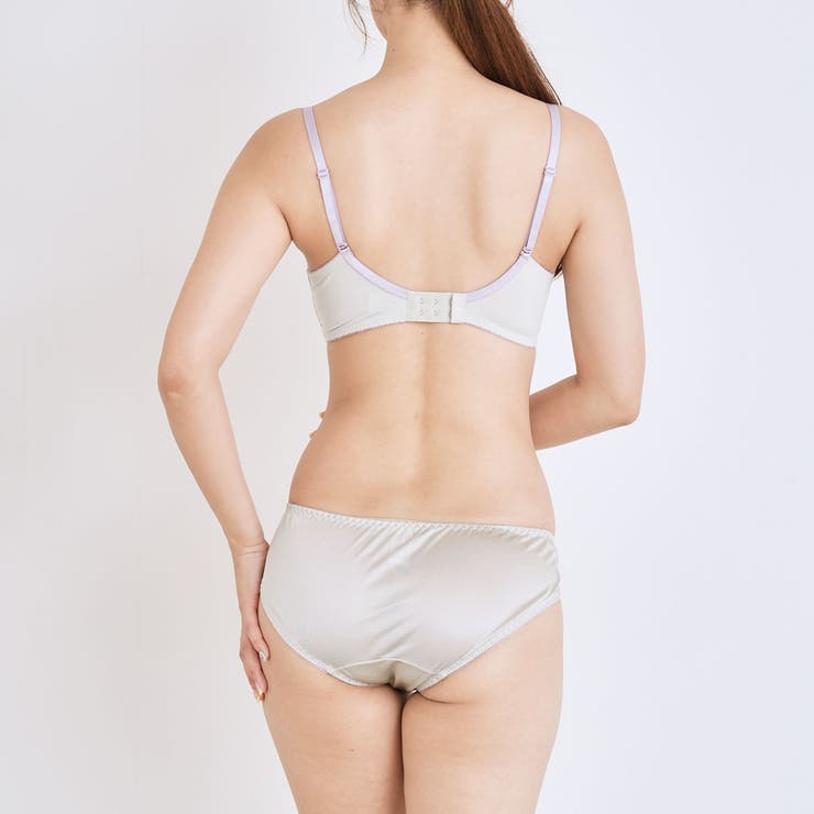 ブラ&ショーツセット 脇高プリント刺繍 ブラジャー | PINK PINK PINK | 詳細画像4 