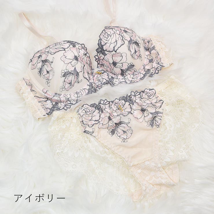 ブラショーツセット エレガントロージ― ブラジャー | PINK PINK PINK | 詳細画像13 