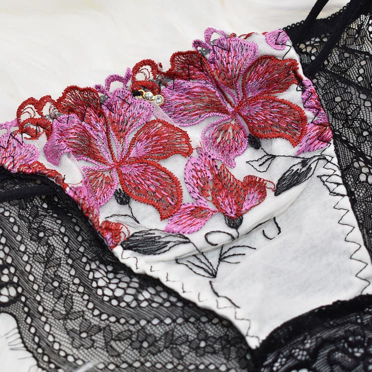 ブラショーツセット 脇高ラグジュアリーストリング ブラジャー | PINK PINK PINK | 詳細画像9 