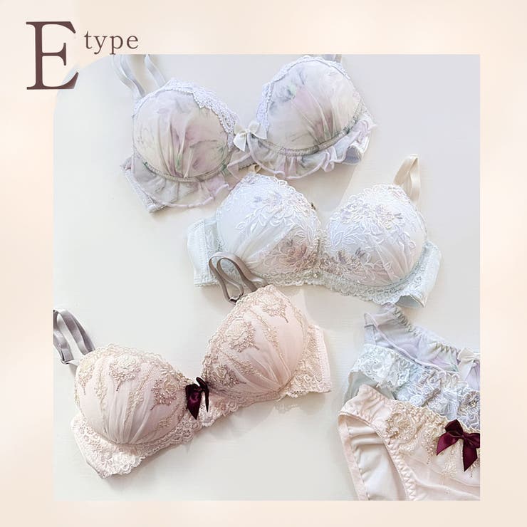 中身の見える福袋 ノンワイヤーブラショーツ3本セット 選べる福袋 | PINK PINK PINK | 詳細画像8 