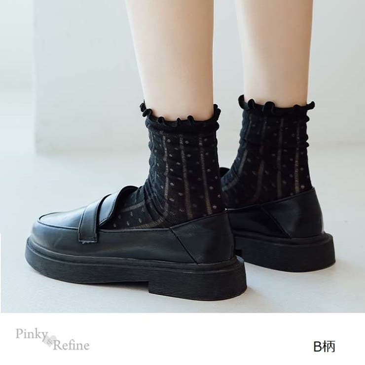お洒落ソックス 靴下 SOCKS | Pinky&Refine | 詳細画像8 