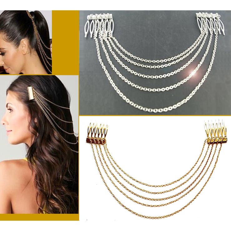 ゴージャスお洒落 ヘアアクセ ヘアアクセ | Pinky&Refine | 詳細画像4 