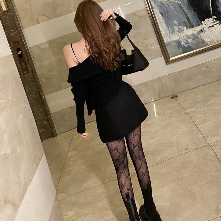 小さめG柄 美脚ストッキング セクシー | Pinky&Refine | 詳細画像7 