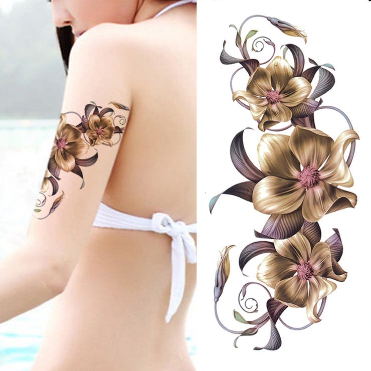 タトゥーシール クール華 ボディシール | Pinky&Refine | 詳細画像3 