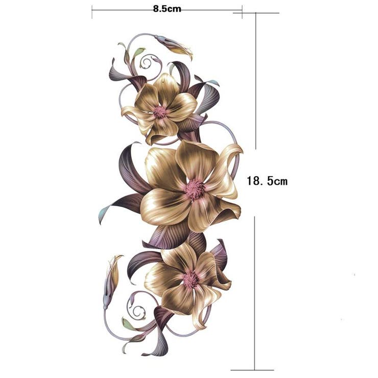 タトゥーシール クール華 ボディシール | Pinky&Refine | 詳細画像5 