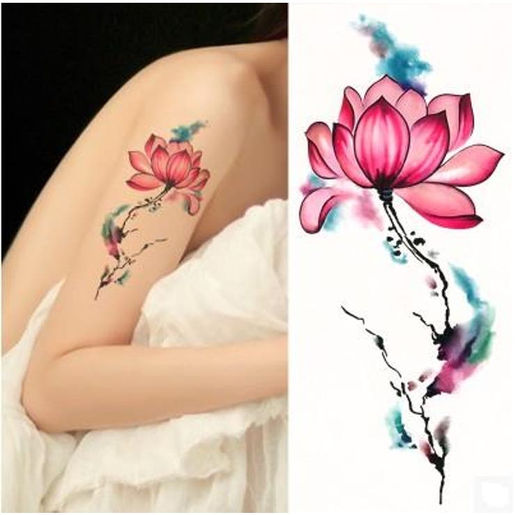 タトゥーシール 古典花 ボディシール | Pinky&Refine | 詳細画像4 