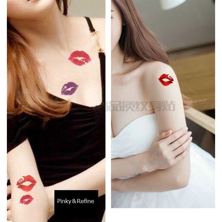 キスマーク タトゥーシール ドクロ | Pinky&Refine | 詳細画像2 