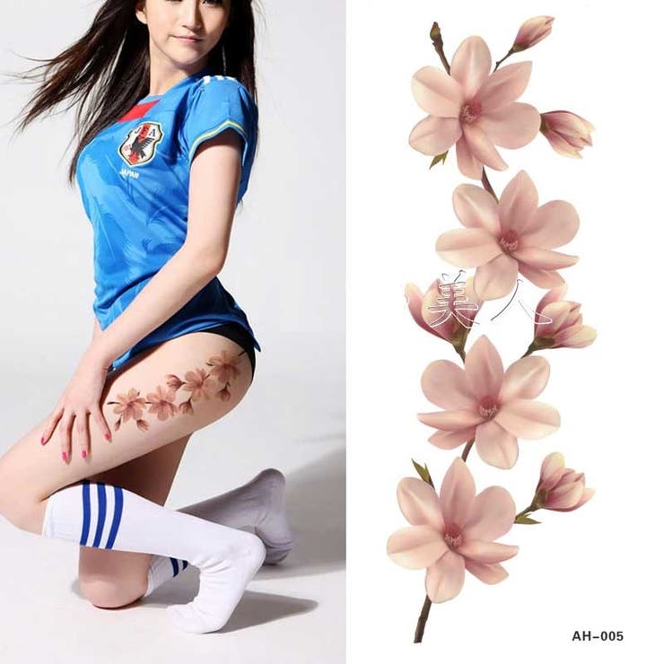タトゥーシール 桃の花 セクシーピンク | Pinky&Refine | 詳細画像4 