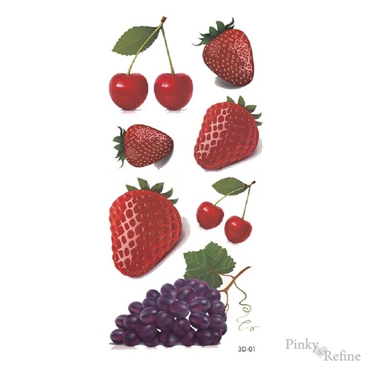 さくらんぼ リアル ボディシール | Pinky&Refine | 詳細画像2 