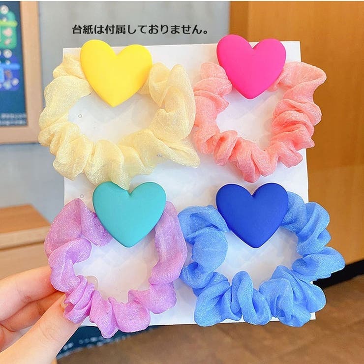 シュシュ 2個セット ヘアゴム[品番：FQ000227544]｜PlusNao