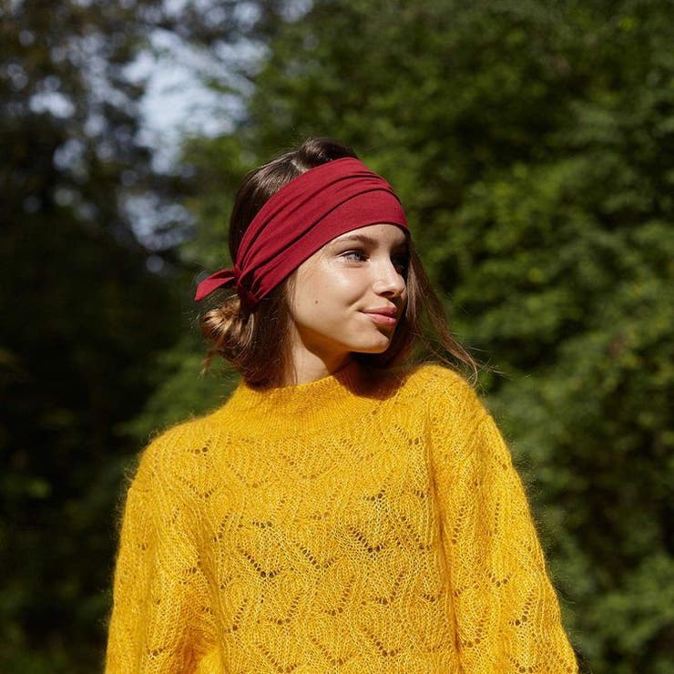 ヘアバンド ヘッドバンド 結ぶ | PlusNao | 詳細画像4 