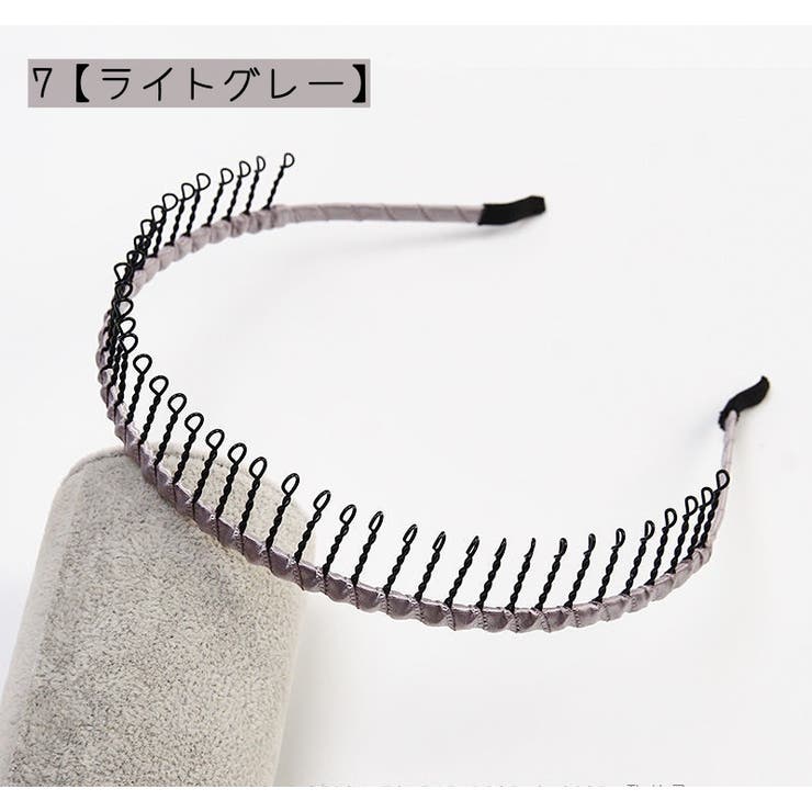 カチューシャ コーム付き レディース | PlusNao | 詳細画像14 