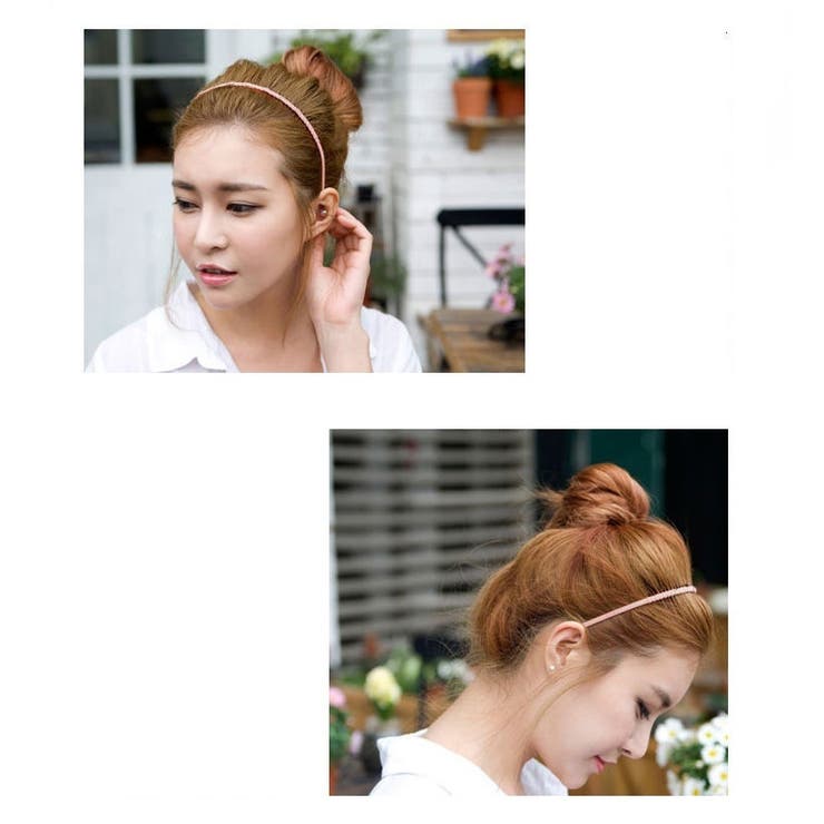 カチューシャ コーム付き レディース | PlusNao | 詳細画像4 