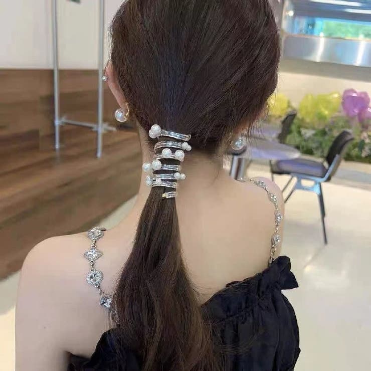 ヘアゴム コイルアップポニー スプリングヘアゴム | PlusNao | 詳細画像3 