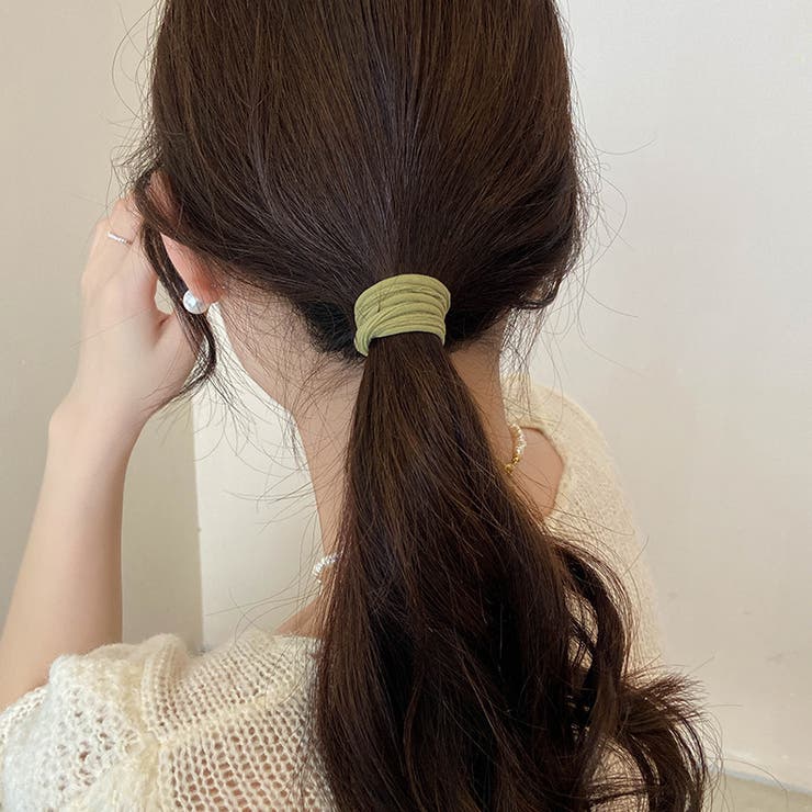 ヘアゴム 同色4個セット レディース | PlusNao | 詳細画像3 