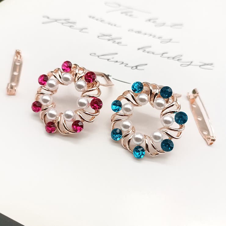 スカーフクリップ スカーフリング ブローチ | PlusNao | 詳細画像2 