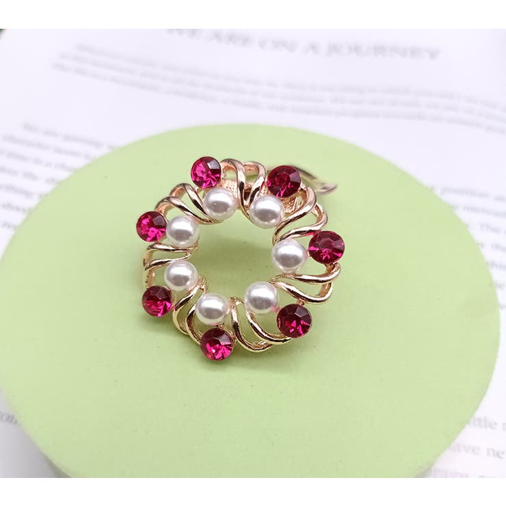 スカーフクリップ スカーフリング ブローチ | PlusNao | 詳細画像4 