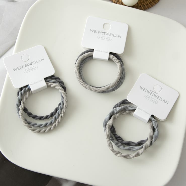 ヘアゴム 3本セット レディース | PlusNao | 詳細画像4 