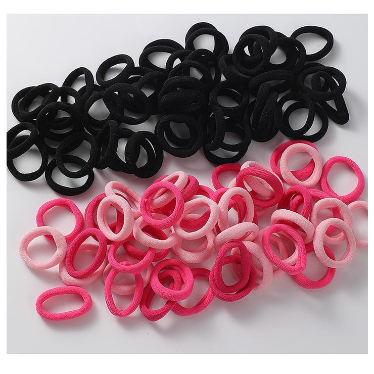 ヘアゴム リングゴム 100本セット | PlusNao | 詳細画像2 