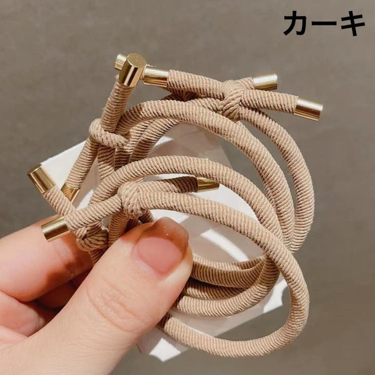 ヘアゴム 5本セット 髪ゴム | PlusNao | 詳細画像5 