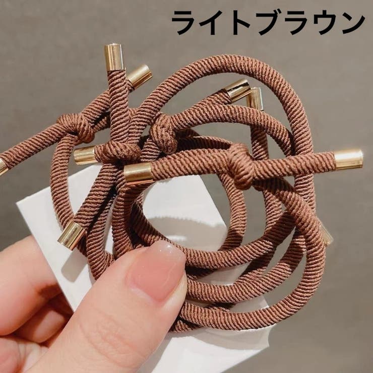 ヘアゴム 5本セット 髪ゴム | PlusNao | 詳細画像7 