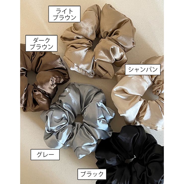 シュシュ ヘアゴム ヘアアクセサリー | PlusNao | 詳細画像14 