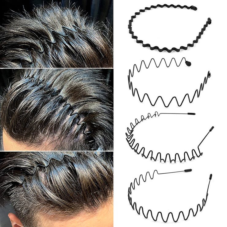 カチューシャ ヘアアクセサリー ウェーブ | PlusNao | 詳細画像2 