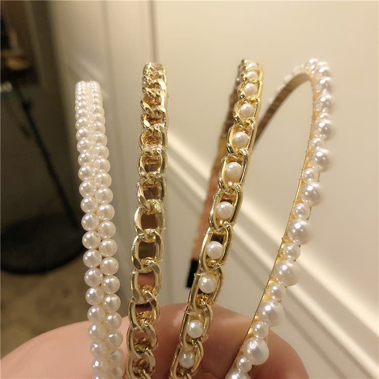 カチューシャ レディース パール調 | PlusNao | 詳細画像2 