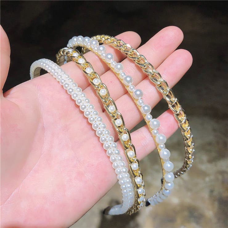 カチューシャ レディース パール調 | PlusNao | 詳細画像5 