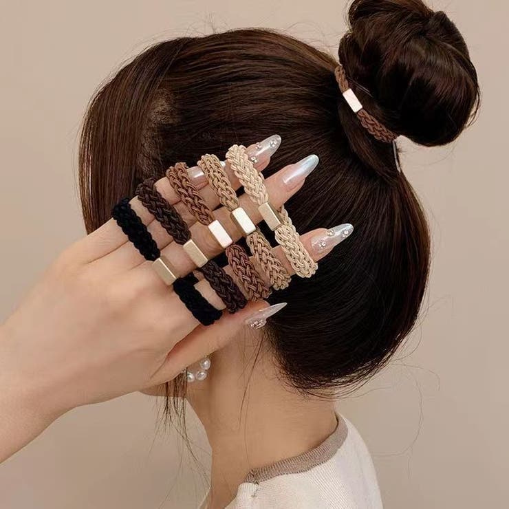 ヘアゴム 5本セット 髪ゴム | PlusNao | 詳細画像2 