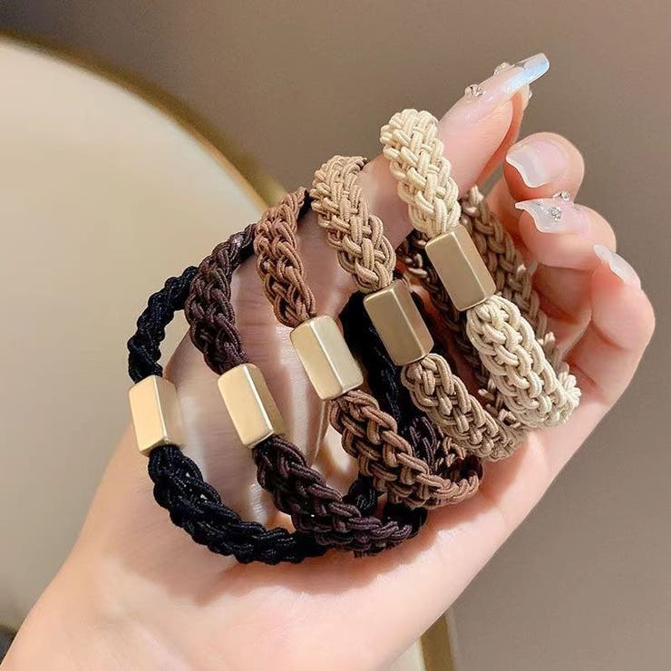 ヘアゴム 5本セット 髪ゴム | PlusNao | 詳細画像5 