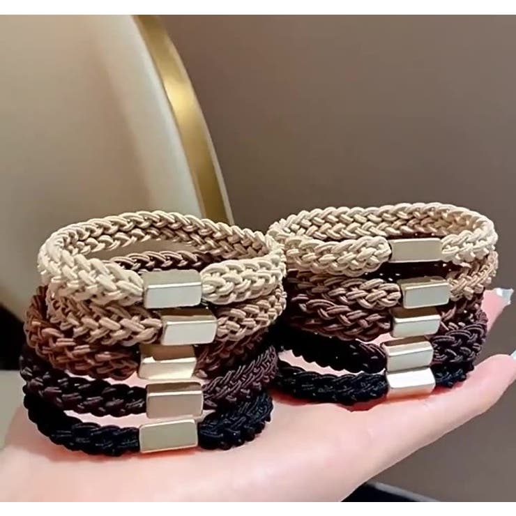 ヘアゴム 5本セット 髪ゴム | PlusNao | 詳細画像6 