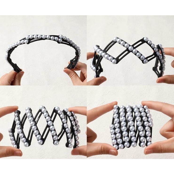カチューシャ レディース ヘアアクセサリー | PlusNao | 詳細画像4 