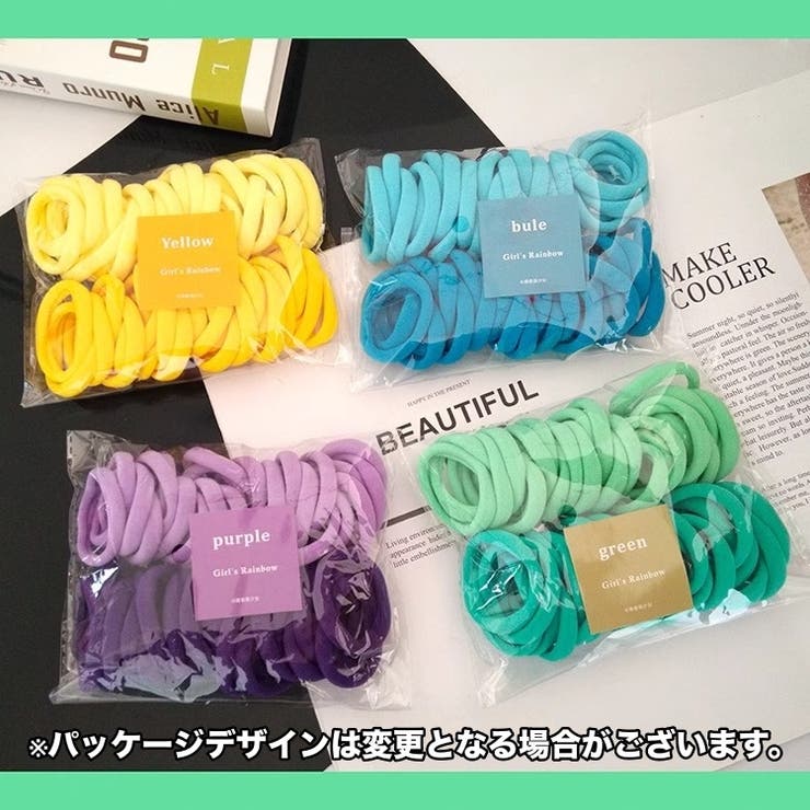 ヘアゴム 髪ゴム 50本セット | PlusNao | 詳細画像2 