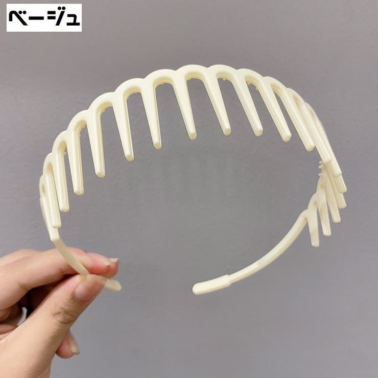 カチューシャ コーム付き レディース | PlusNao | 詳細画像11 