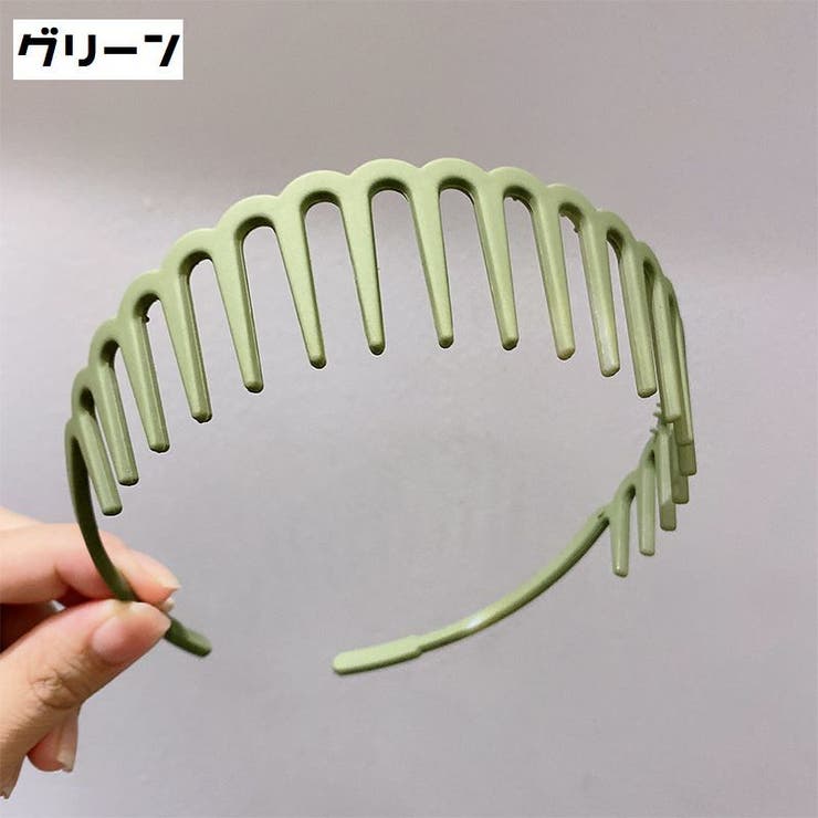 カチューシャ コーム付き レディース | PlusNao | 詳細画像9 