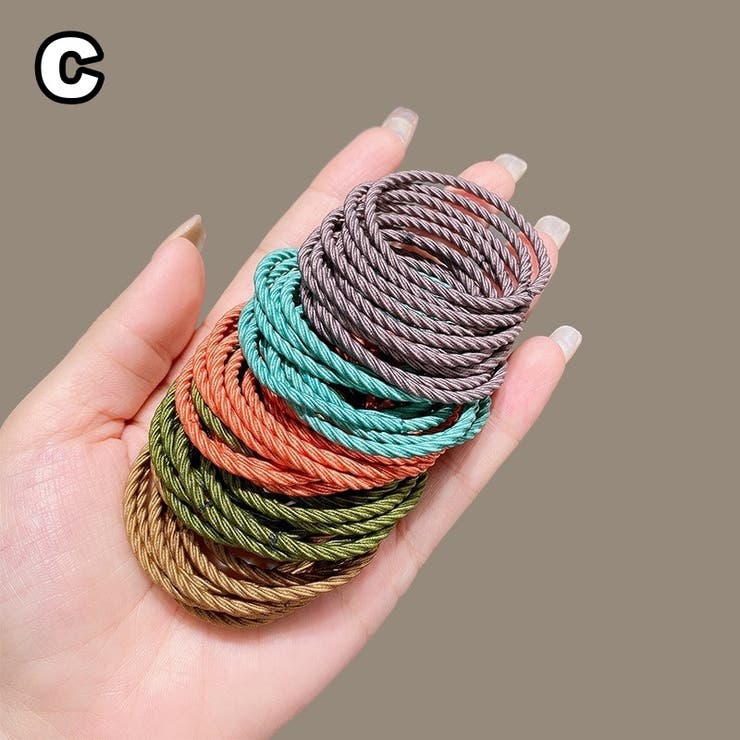 ヘアゴム 50本セット 髪ゴム | PlusNao | 詳細画像5 